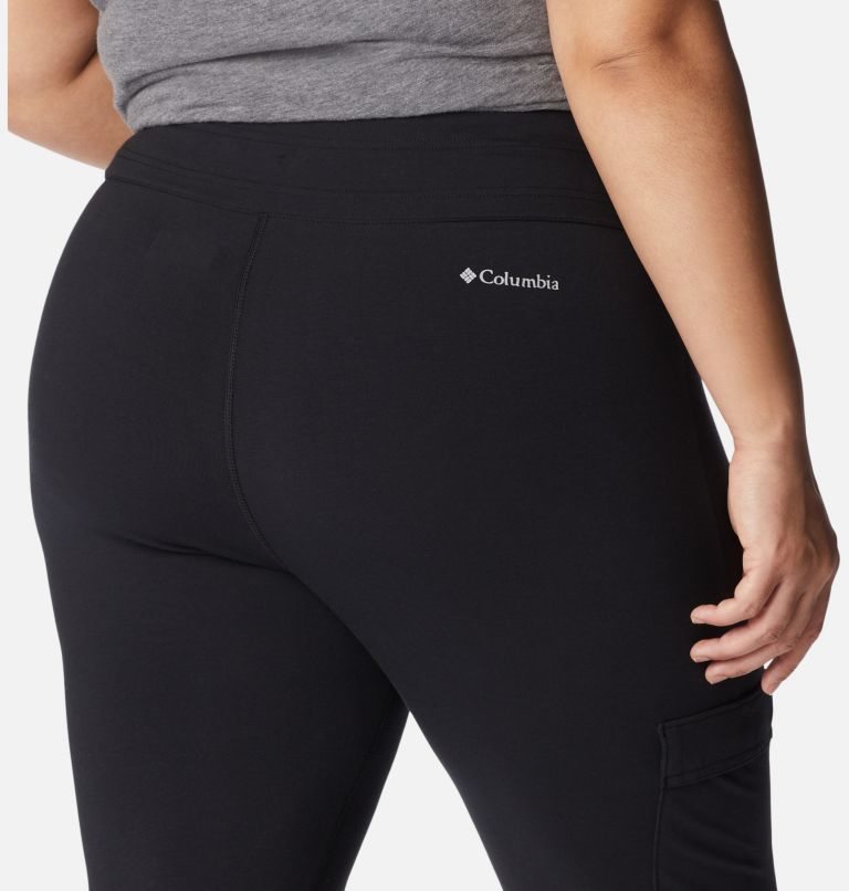 Women's Columbia Trek Capri Leggings Black | Plus Size CA-TAC40